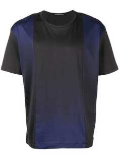Issey Miyake Men colour-block fitted T-shirt