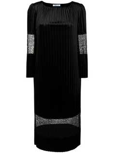 Blumarine платье миди с кружевными панелями
