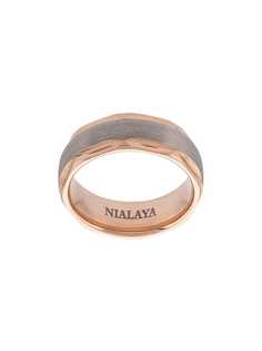 Nialaya Jewelry кольцо с ломаными панелями