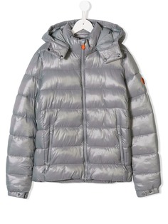 Save The Duck Kids zipped padded jacket