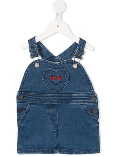 Stella Mccartney Kids джинсовый сарафан Ladybug