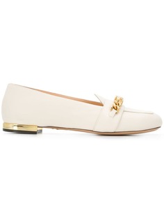 Charlotte Olympia chain embellished loafers