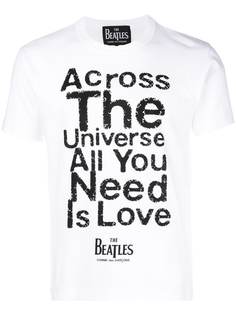 The Beatles X Comme Des Garçons футболка с принтом
