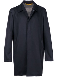 Canali пальто с потайной застежкой