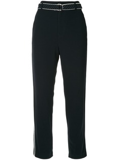 Guild Prime contrast trim cropped trousers