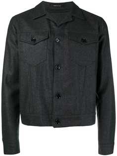 Tagliatore куртка-рубашка тканого дизайна