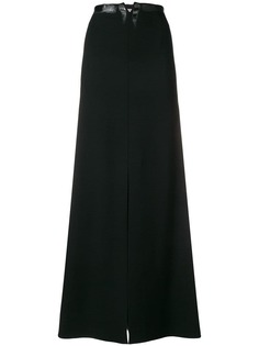Romeo Gigli X Eggs A-line slit skirt