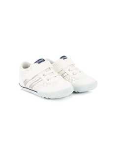 Miki House perforated lace-up sneakers