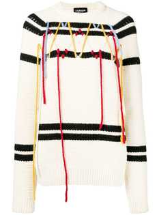 Calvin Klein 205W39nyc джемпер с бахромой