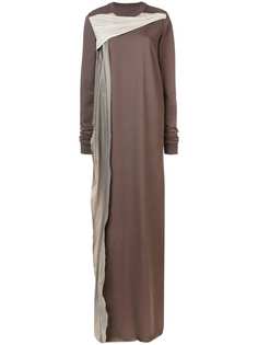 Rick Owens длинное платье Combo