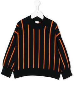 Tiny Cottons striped mock neck sweater