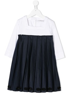 Owa Yurika accordion pleat dress