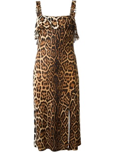 Christian Dior Vintage платье с леопардовым принтом