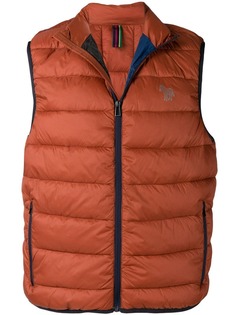 Ps By Paul Smith дутый жилет без рукавов