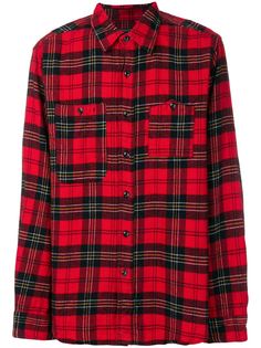 Engineered Garments рубашка в клетку