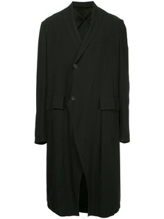 Julius плащ со смещенной застежкой