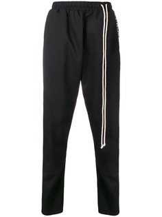 Alchemy dropped crotch track trousers
