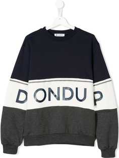 Dondup Kids джемпер с контрастным логотипом