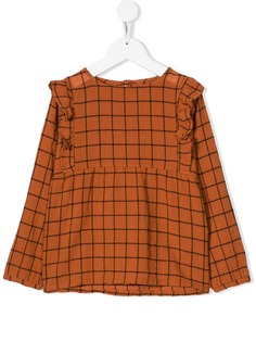 Emile Et Ida wide check blouse