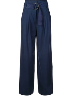 Dvf Diane Von Furstenberg брюки-палаццо с поясом