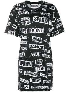 Moschino футболка с принтом