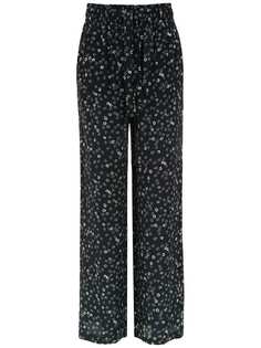 Egrey silk palazzo pants