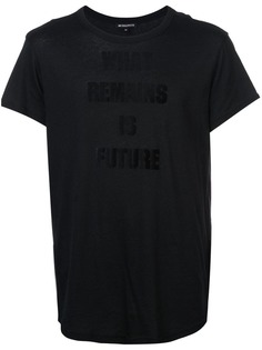 Ann Demeulemeester футболка What Remains is Future