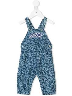 Kenzo Kids комбинезон с принтом и логотипом