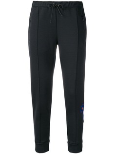 Être Cécile спортивные брюки с цветочной вышивкой