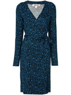 Dvf Diane Von Furstenberg платье с запахом и вышивкой