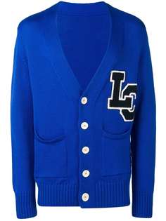 Lc23 varsity-style cardigan