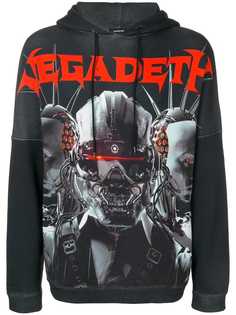 R13 толстовка с капюшоном и принтом