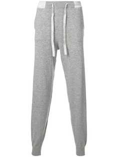 N.Peal cashmere track pants
