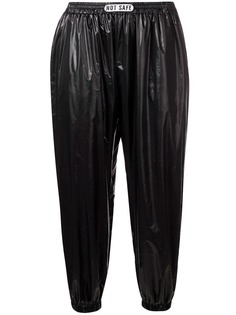 Barbara Bologna Plastic cropped trousers