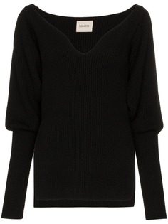 Khaite вязаный джемпер Natasha