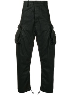 11 By Boris Bidjan Saberi брюки с заниженной посадкой