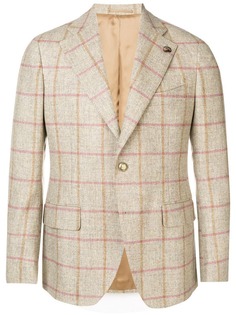Gabriele Pasini однобортный блейзер в клетку