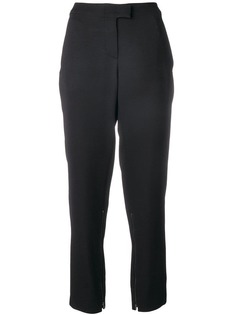 Giorgio Armani зауженные к низу брюки с высокой талией