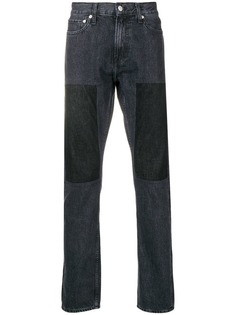 Calvin Klein Jeans прямые джинсы с панельным дизайном