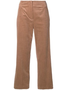 Luisa Cerano укороченные вельветовые брюки