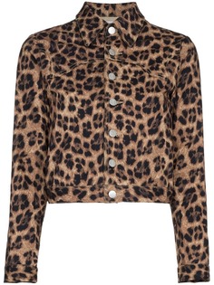 Miaou укороченная леопардовая куртка Lex