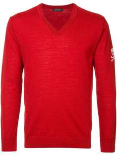 Loveless трикотажный свитер с черепом