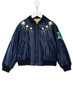 Raspberry Plum Boogie bomber jacket