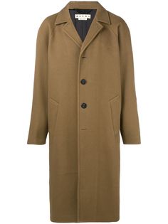 Marni тренч в стиле оверсайз