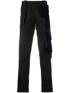 Cottweiler прямые брюки с бархатными заплатками