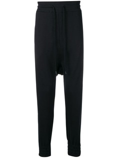 Odeur dropped crotch track pants