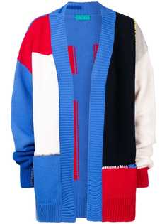 Paura кардиган в стиле колор-блок Ulu