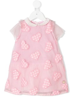 Simonetta платье из тюля с сердцами