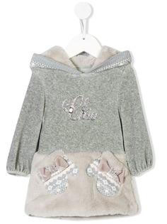 Lapin House пальто-толстовка с капюшоном Chic