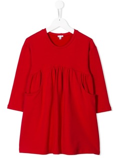 Piccola Ludo long-sleeve dress